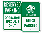 Custom Parking Signs