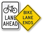 Bike Path Signs