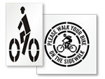 Bicycle Stencils