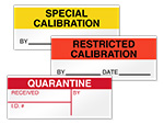 Calibration Labels by Legend