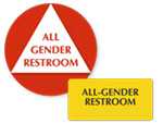 California All Gender Restroom Sign Kits