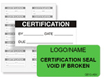 Certification Labels