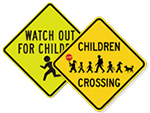 Children Crossing Signs