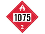 Class 2 Flammable Gas Placards