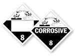 Corrosive Placards