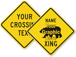 Custom Crossing Signs
