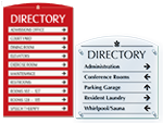 Custom Directory Signs