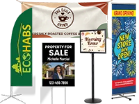 Display & Mounting Signs