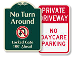 Custom Driveway Signs