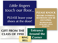 Free Form Engraved Signs