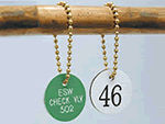 Custom Plastic Valve Tags