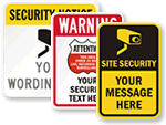 Custom Property Policy Signs
