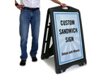 Custom Floor Sidewalk Signs