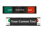 Custom Sliding Signs