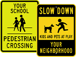 Custom Traffic Signs   By User
