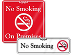 No Smoking Signs