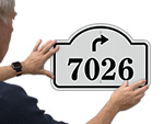 Designer Address Signs