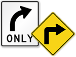 Directional & Lane Control Signs