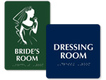 ADA Dressing Room Signs