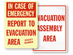 Assembly Point Signs