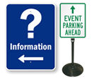 Event Parking Signs