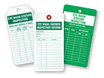 Eyewash Inspection Tags