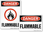 OSHA Flammable Signs