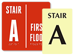 Floor Number Signs