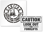 Forklift Stencils