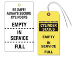 Gas Cylinder Tags