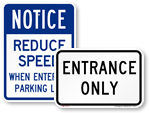 Gate Entrance Signs 