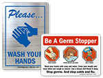 Hand Washing Signs