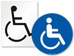 Handicap Stencils and Pavement Signs