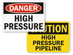 High Pressure Signs