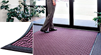 Chevron Patterned Indoor Scraper/Wiper Entrance Mat - FloorMatShop -  Commercial Floor Matting & Custom Logo Mats