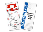 Maintenance Door Hangers