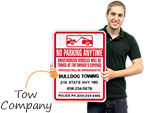 Tow Company Signs