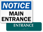 Office Entrance Signs