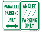 Parallel & Angle Parking Signs