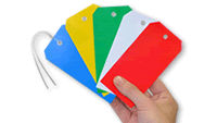 Plastic Identification Tags