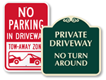 Private Driveway Signs