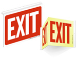 Projecting & DropCeiling Exit Signs