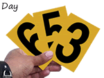 Engineer Grade Reflective Numbers & Letter Labels