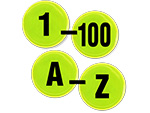 Reflective Number & Letter Kit