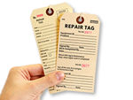 Repair Tags for Retail Store