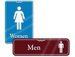 ShowCase Restroom Signs