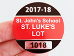 Static Cling Parking Permits