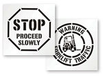 Traffic Stencils