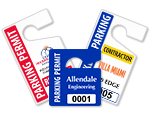 Top Selling Parking Hang Tags