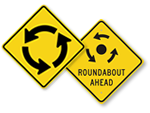Roundabout Signs